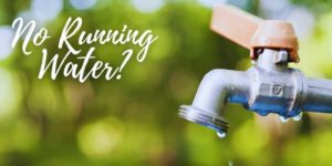outdoor spigot with no running water